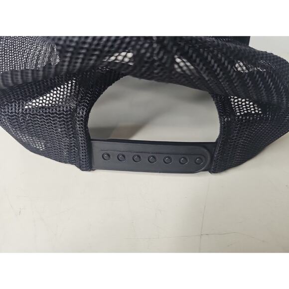 Columbia Mesh Snapback Hat Adult Black Sportswear Outdoor Quick Dry Trucker Cap - Picture 11 of 15